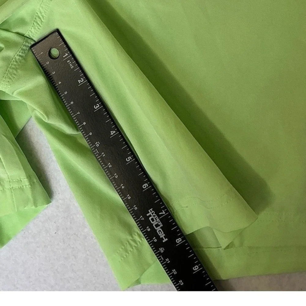 The Foundry Supply Co Mens 4XL Lime‎ Green Swim Trunks Mesh Lined Board Shorts